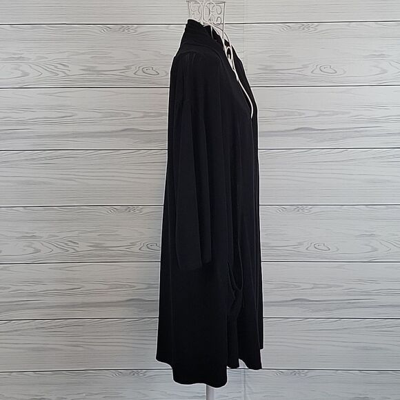 Emma's Closet lightweight casual cardigan in black Size M - Picture 5 of 11